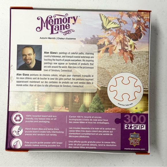 Autumn Warmth puzzle by Memory Lane 300 pieces - Picture 2 of 5